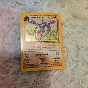 Aerodactyl Pokémon Card